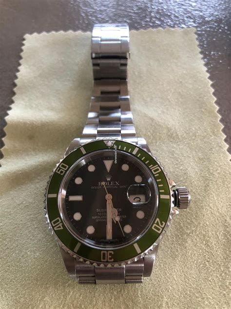 Rolex Submariner 16610 LV Ghiera Verde for ,790 for sale